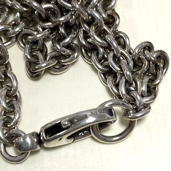 Gucci 925 Sterling Silver Luxury Necklace - Picture 7 of 7